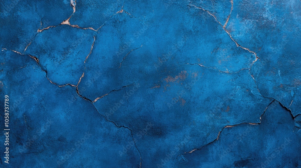 Obraz premium Blue grunge cement backdrop featuring a vintage texture for a festive atmosphere