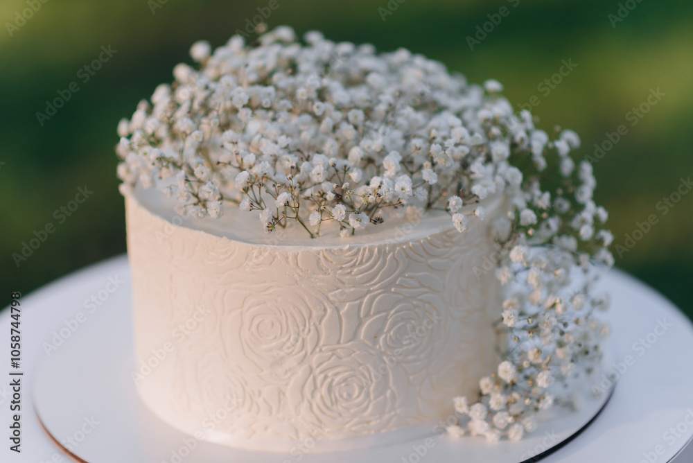 white chocolate cake