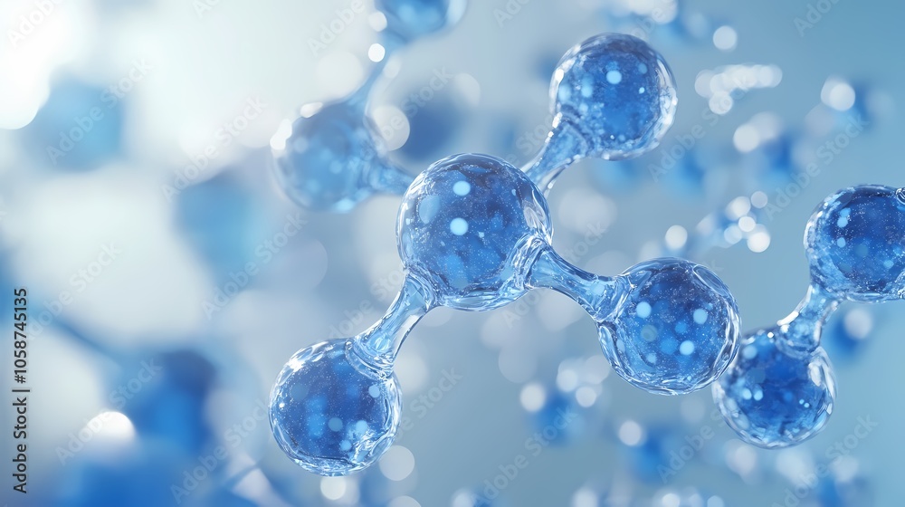3D Model of DNA Molecules 3D Model of DNA Molecules