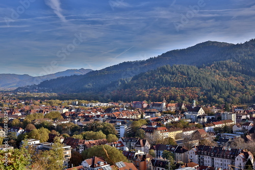 Freiburg Wiehre und Littenweiler im Herbst photo