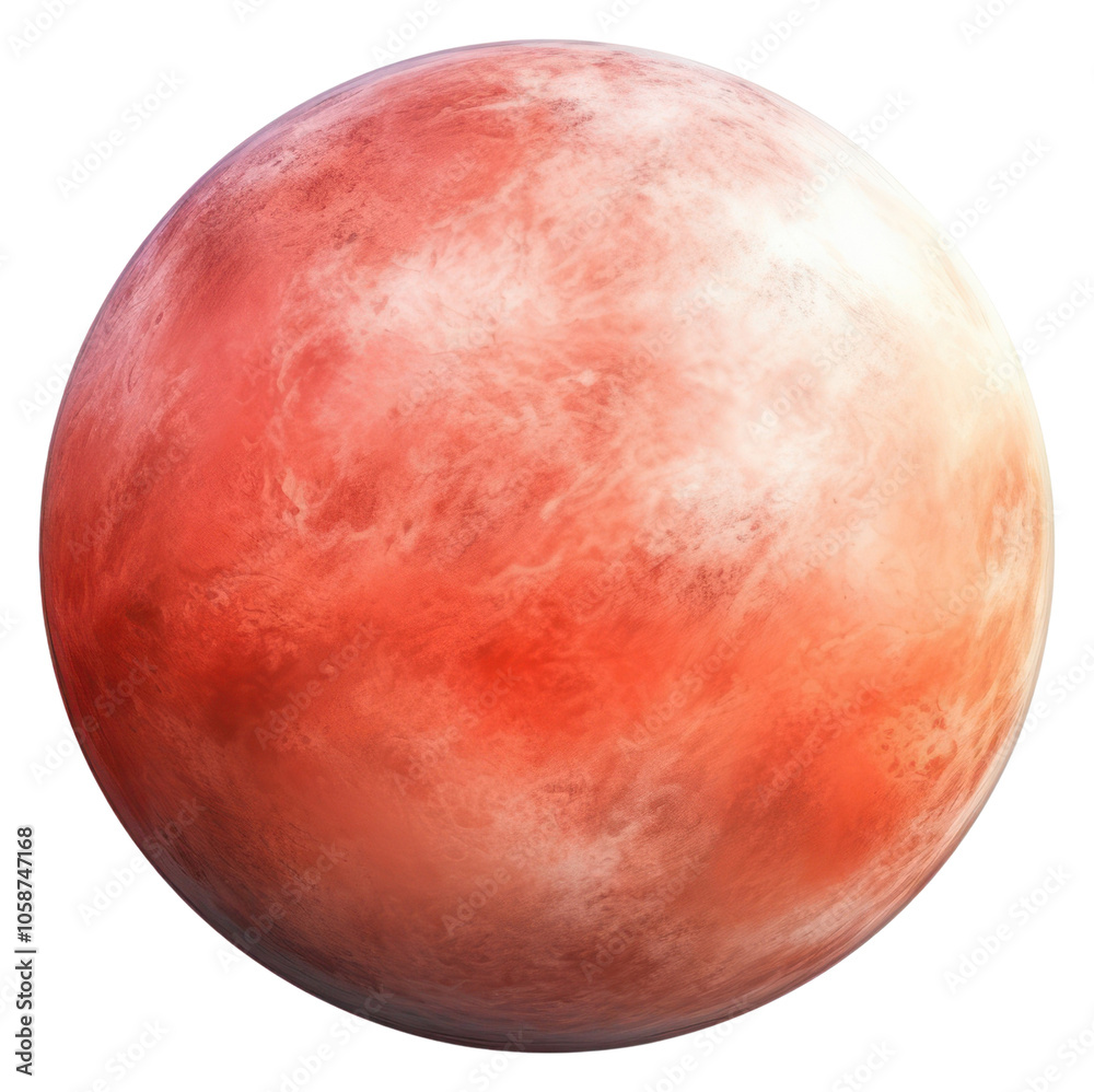 Fototapeta premium PNG Astronomy sphere planet transparent background.