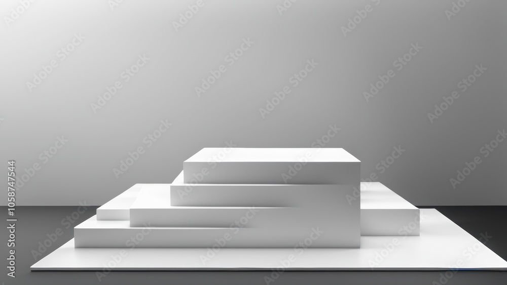 Fototapeta premium 3d podium