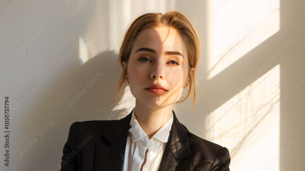 Portrait of a beautiful and confident businesswoman. Portrait of a beautiful and confident businesswoman.