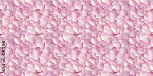Texture pattern featuring delicate flower petals with a subtle design. seamless background pattern