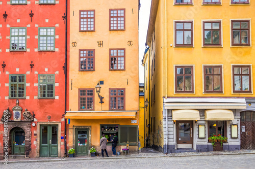 Gamla stan old town of Stockholm, Sweden