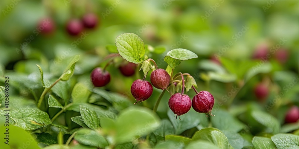 A close up image showcases ornamental sorrel bearing fruit in an open area, typically cultivated for its early greens and intentionally permitted to bolt. A close up image showcases ornamental sorrel bearing fruit in an open area, typically cultivated for its early greens and intentionally permitted to bolt.