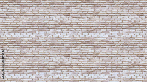 whitewashed brick texture: close-up of red bricks with a whitewashed finish, softened by a pale coating that gives a light, airy look perfect for coastal or shabby chic designs