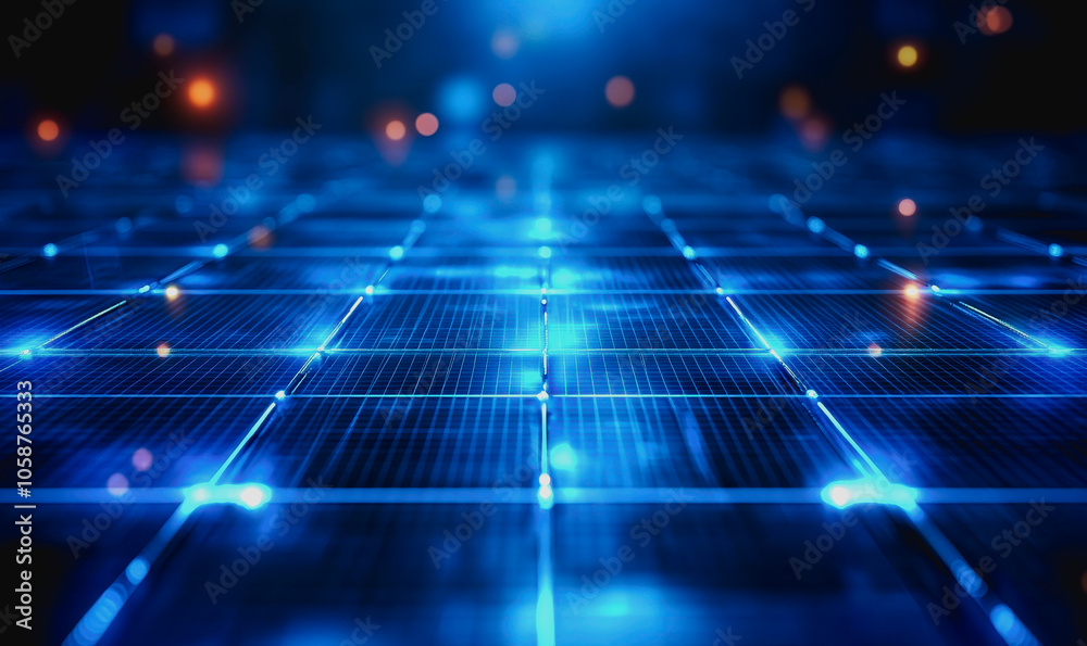 This image features an expansive digital floor with intricate glowing blue lights, creating a vibrant and futuristic atmosphere perfect for tech-related themes. This image features an expansive digital floor with intricate glowing blue lights, creating a vibrant and futuristic atmosphere perfect for tech-related themes.