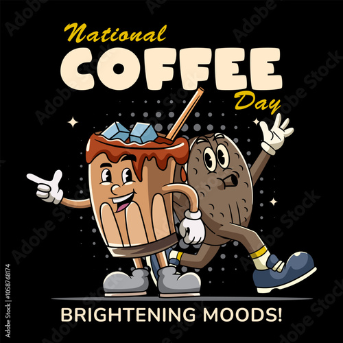 COFFE MASCOT LAYOUT