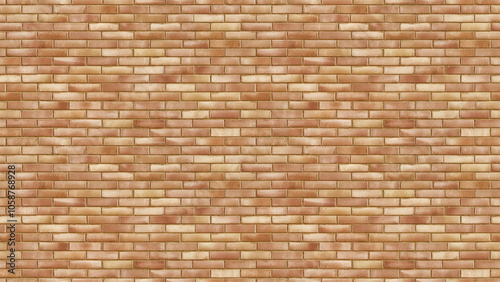 golden beige brick texture: close-up of bricks in warm, golden-beige tones with subtle variations in color and a smooth finish, giving a classic and welcoming look