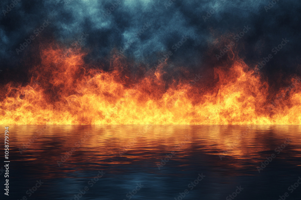 fiery reflections the art of fire and water imagery fiery reflections the art of fire and water imagery