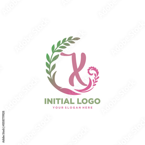 initial logo X