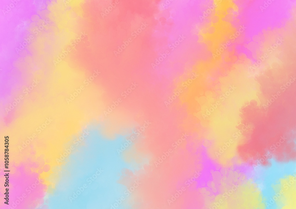 Gradient blurred background in blue, purple, red, yellow, pink colors. Gradient blurred background in blue, purple, red, yellow, pink colors.