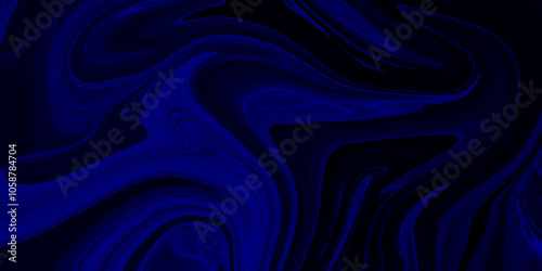 Abstract beautiful blue swirl liquid background. Abstract blue, white swirly wallpaper, wavy pattern texture, aquarelle colors mixing effect abstract backdrop. calm design Marble rock texture blue ink