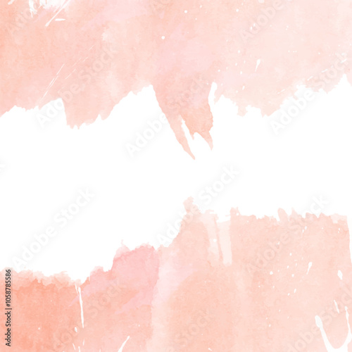 hand painted pastel pink watercolour background 