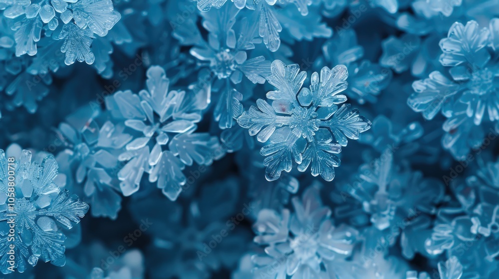 A cluster of blue flowers in focus, great for beauty or nature themes A cluster of blue flowers in focus, great for beauty or nature themes