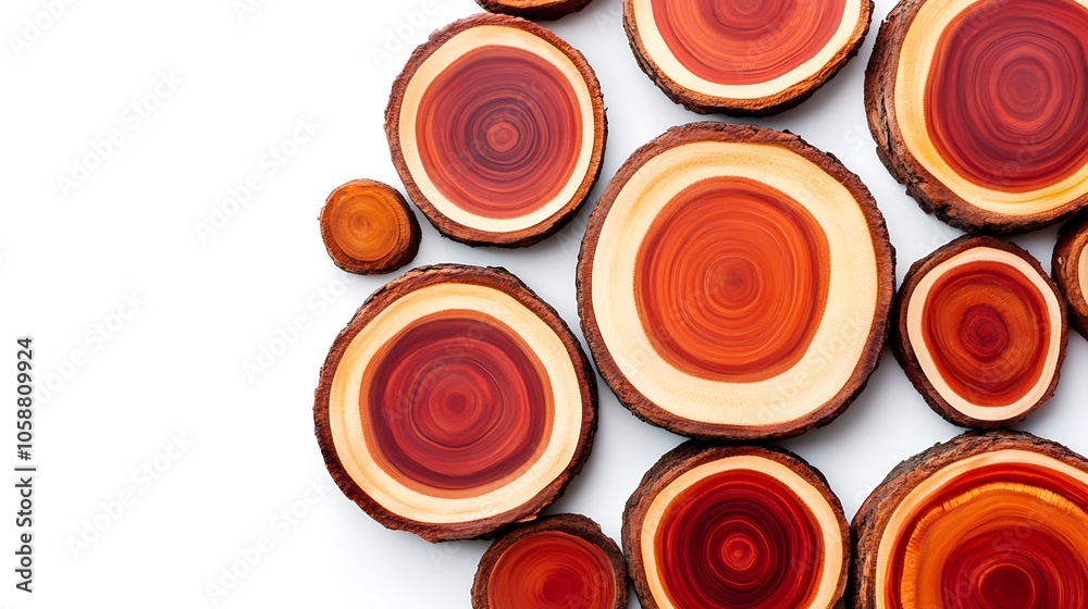 Wooden Rings Background Simple Neutral Background with Free Space for Design Wooden Rings Background Simple Neutral Background with Free Space for Design