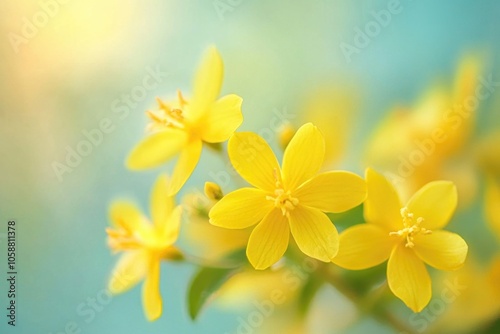 A bouquet of bright yellow flowers arranged in a decorative vase