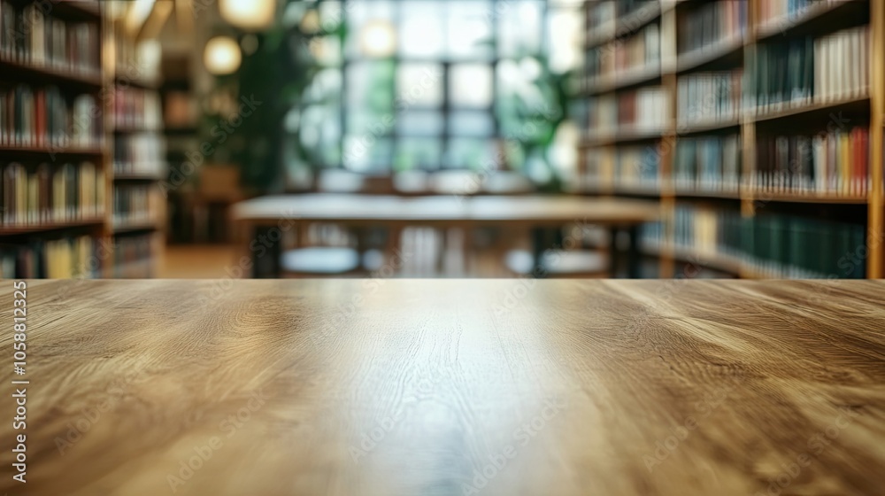 Empty tabletop with a blurred background of a cafeteria creates an ideal setting. This tabletop offers mockup space for product placement in a library or retail space. Empty tabletop with a blurred background of a cafeteria creates an ideal setting. This tabletop offers mockup space for product placement in a library or retail space.
