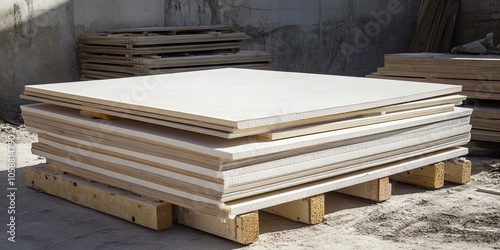 Wood gypsum formwork boards equipped with a vacuum system provide enhanced performance and efficiency in construction applications, ensuring superior strength and support.