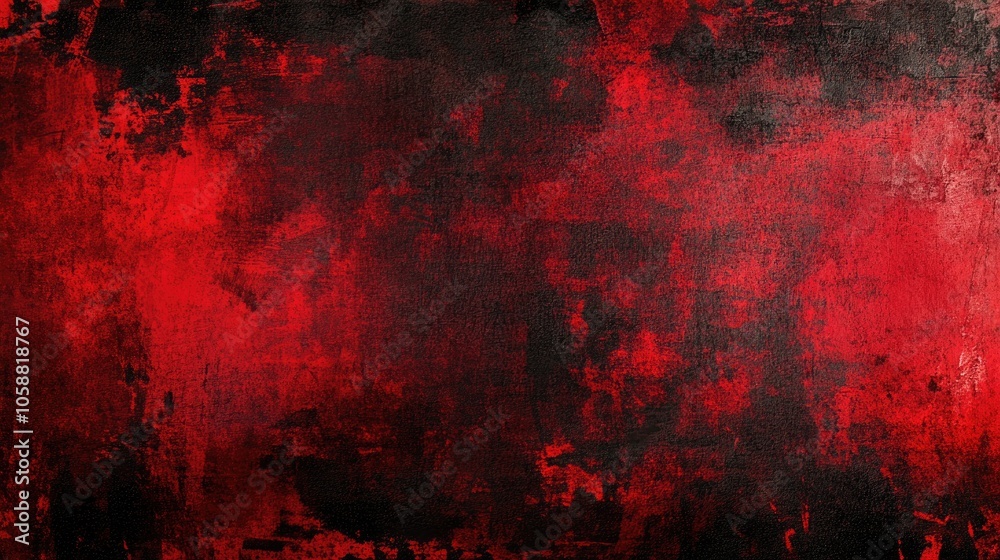 Grunge texture background with a distressed dark abstract effect Black on red ideal for graphic design elements for banners flyers cards or brochure covers Grunge texture background with a distressed dark abstract effect Black on red ideal for graphic design elements for banners flyers cards or brochure covers