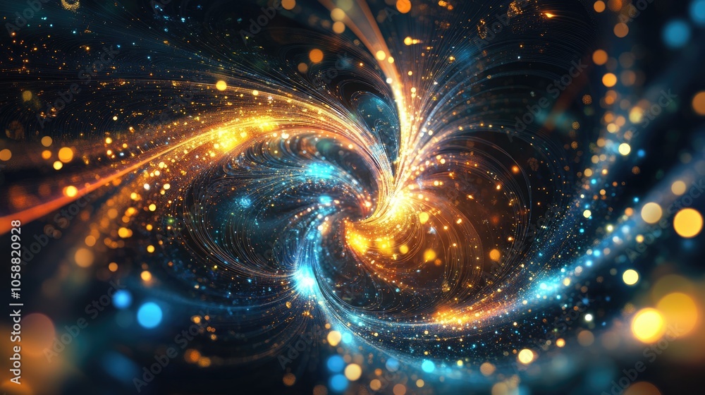 Obraz premium Biostatistical Unity A Digital Integration