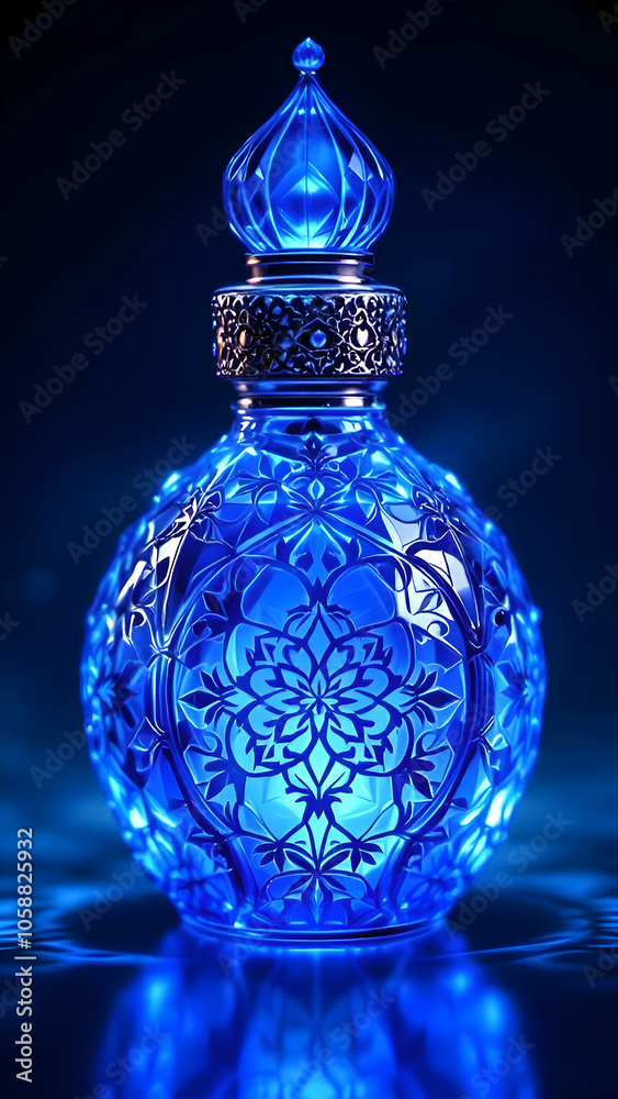 Arabian style perfume bottle