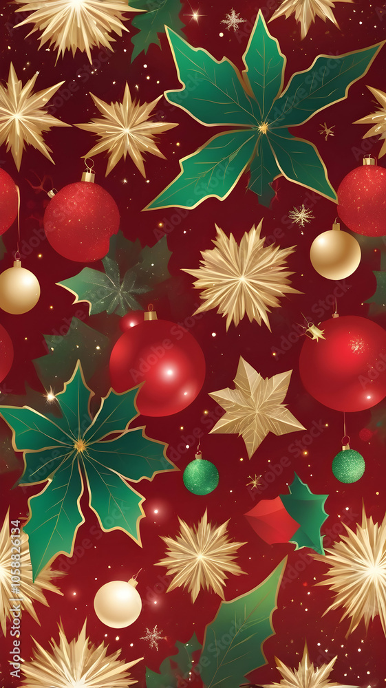 Vertical Festive Christmas Gradient with Subtle Sparkle: Red, Green, and Gold Holiday-Themed Graphic Background Texture Vertical Festive Christmas Gradient with Subtle Sparkle: Red, Green, and Gold Holiday-Themed Graphic Background Texture