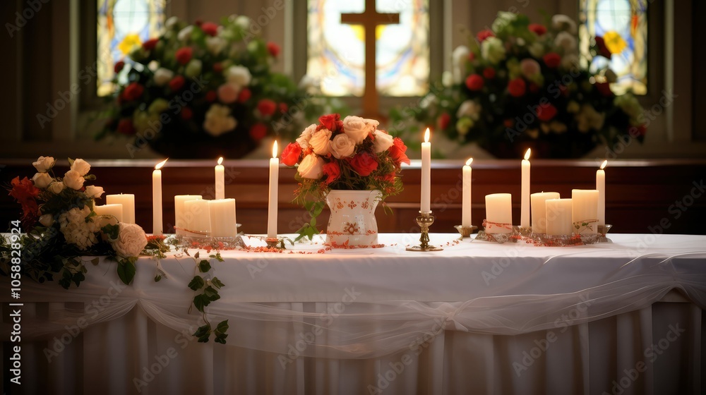 cloth communion table