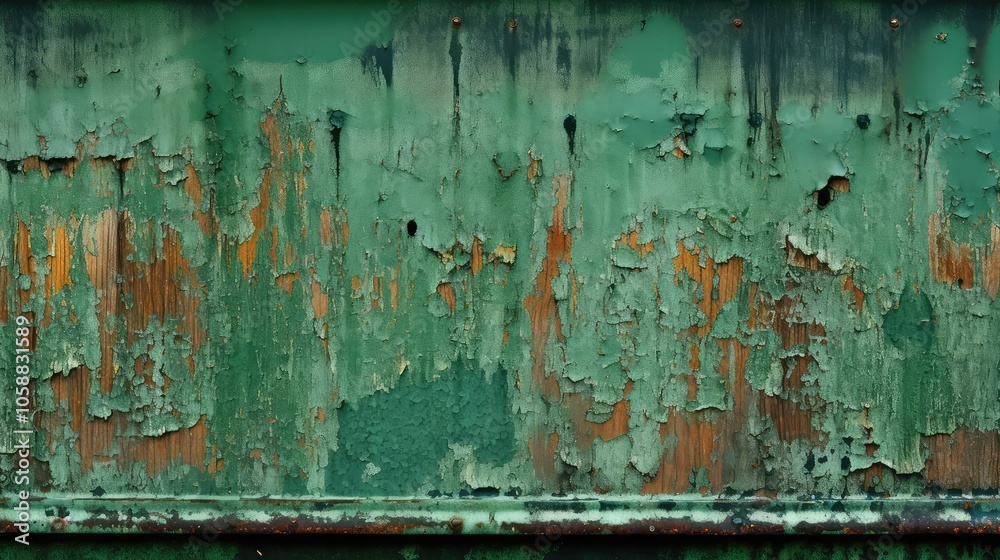 Naklejka premium rust green grunge