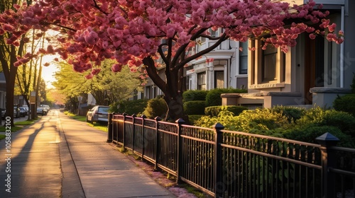 street city and road photo