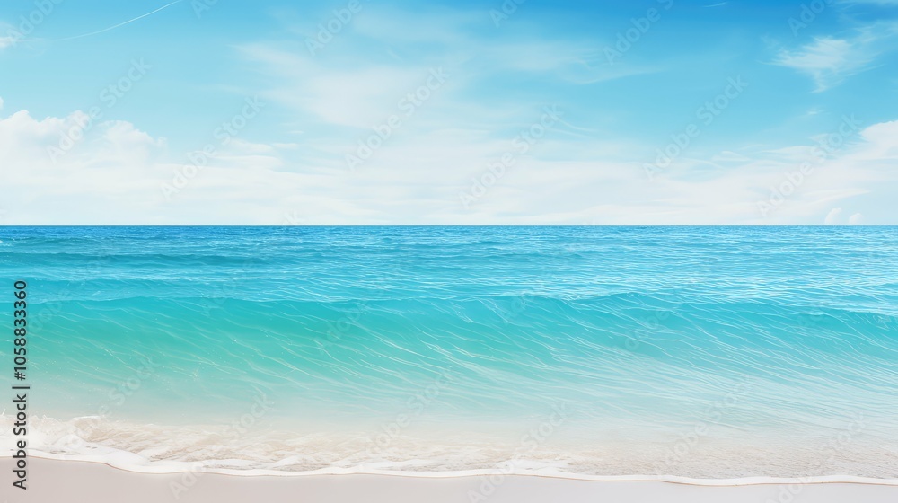 Fototapeta premium waves blue nature background