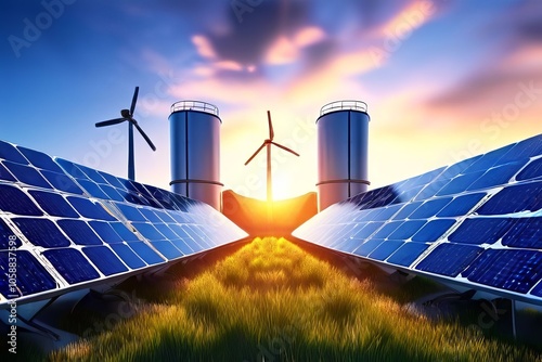 energy storage for renewable energy a depiction of energy storag photo