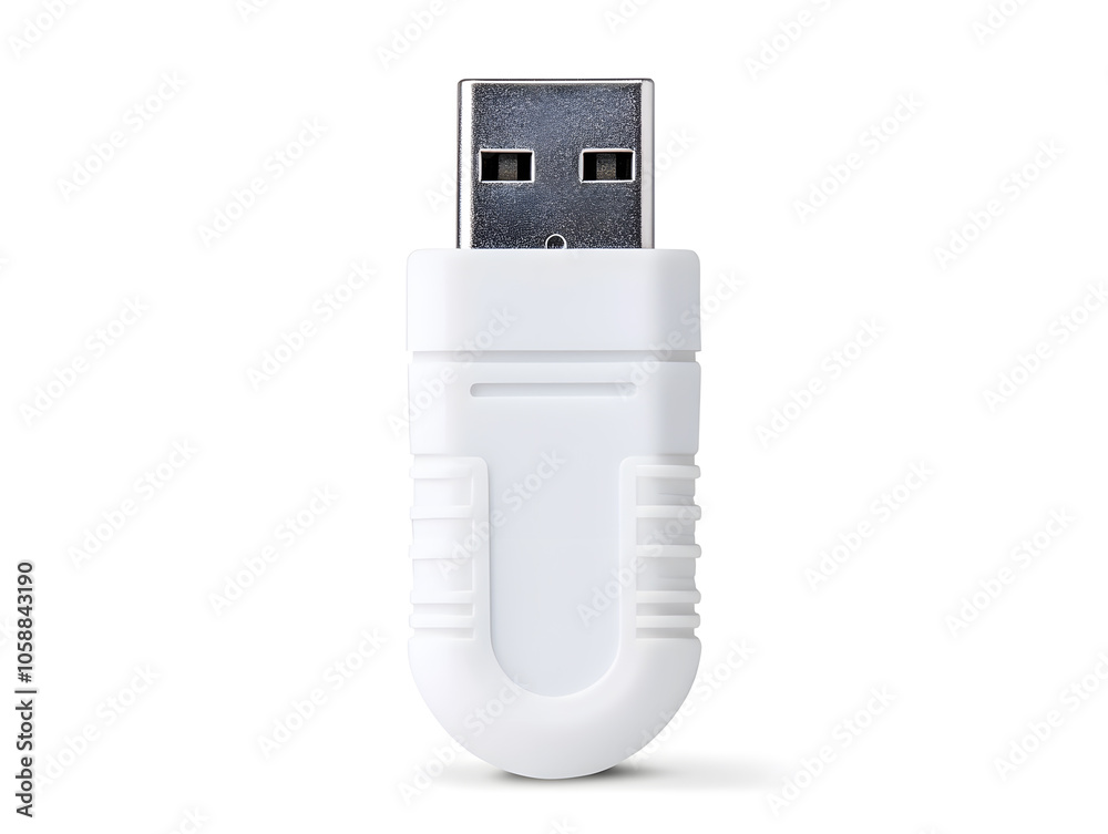 USB flash drive, isolated on white background USB flash drive, isolated on white background