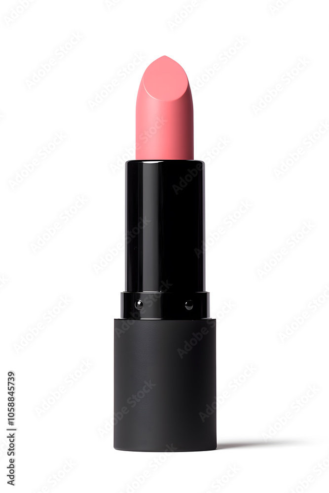 Lipstick tube mock up, isolated on white background Lipstick tube mock up, isolated on white background