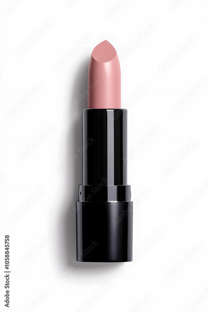 Lipstick tube mock up, isolated on white background Lipstick tube mock up, isolated on white background