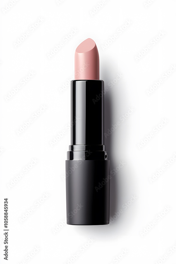 Lipstick tube mock up, isolated on white background Lipstick tube mock up, isolated on white background