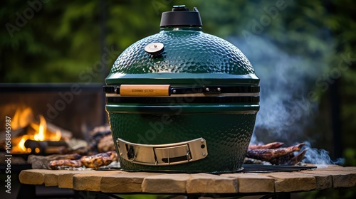 cooking big green egg