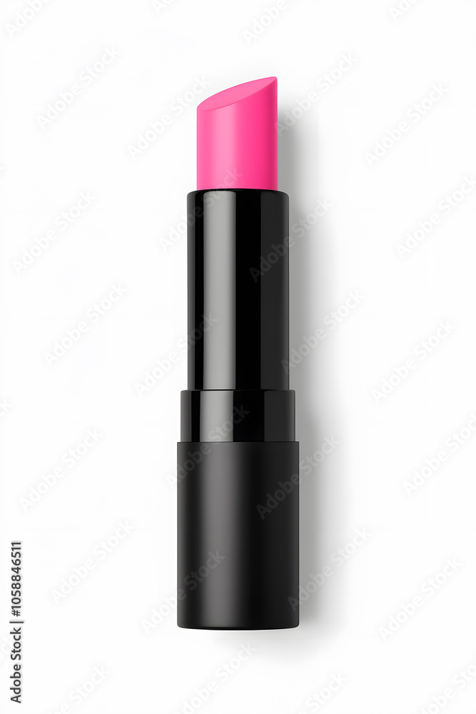 Lipstick tube mock up, isolated on white background Lipstick tube mock up, isolated on white background