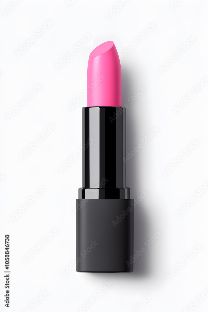 Lipstick tube mock up, isolated on white background Lipstick tube mock up, isolated on white background