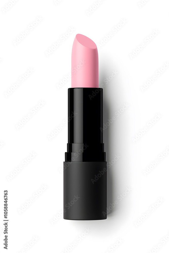 Lipstick tube mock up, isolated on white background Lipstick tube mock up, isolated on white background