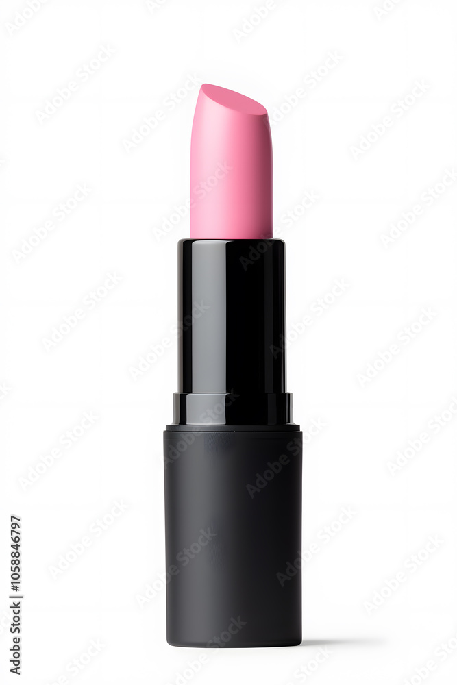 Lipstick tube mock up, isolated on white background Lipstick tube mock up, isolated on white background