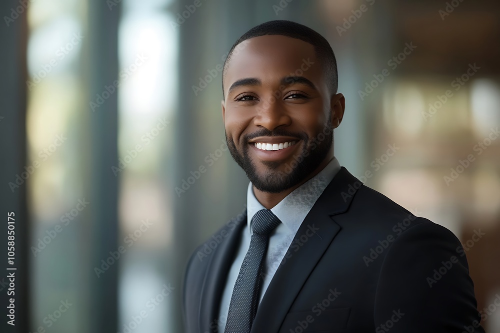Smiling Corporate Leader in White Shirt and Tie Smiling Corporate Leader in White Shirt and Tie