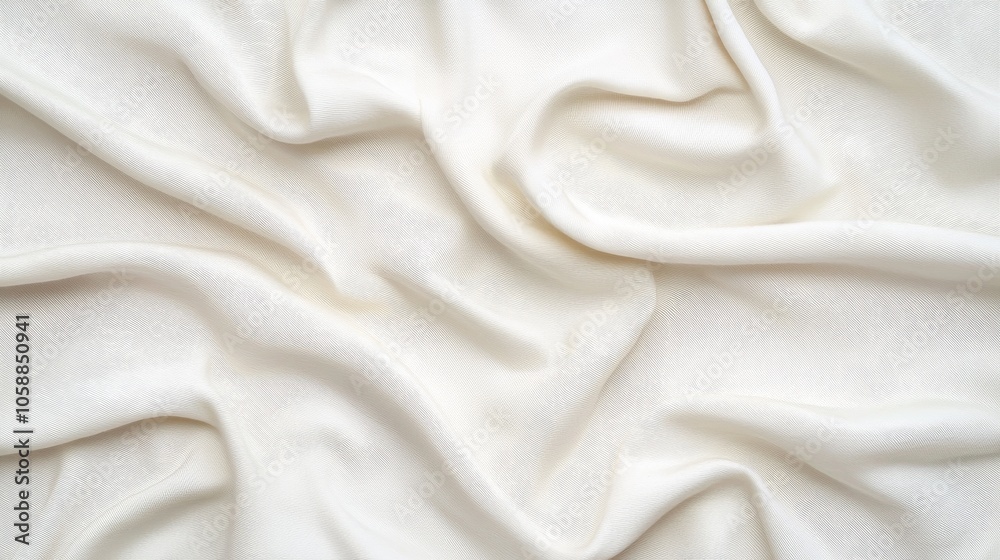A smooth, textured fabric drapes elegantly, showcasing soft curves and subtle sheen in a light, neutral shade. A smooth, textured fabric drapes elegantly, showcasing soft curves and subtle sheen in a light, neutral shade.