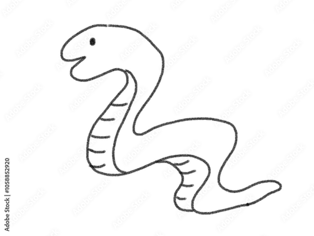 illustration of a snake black and white snake illustration of a snake black and white snake