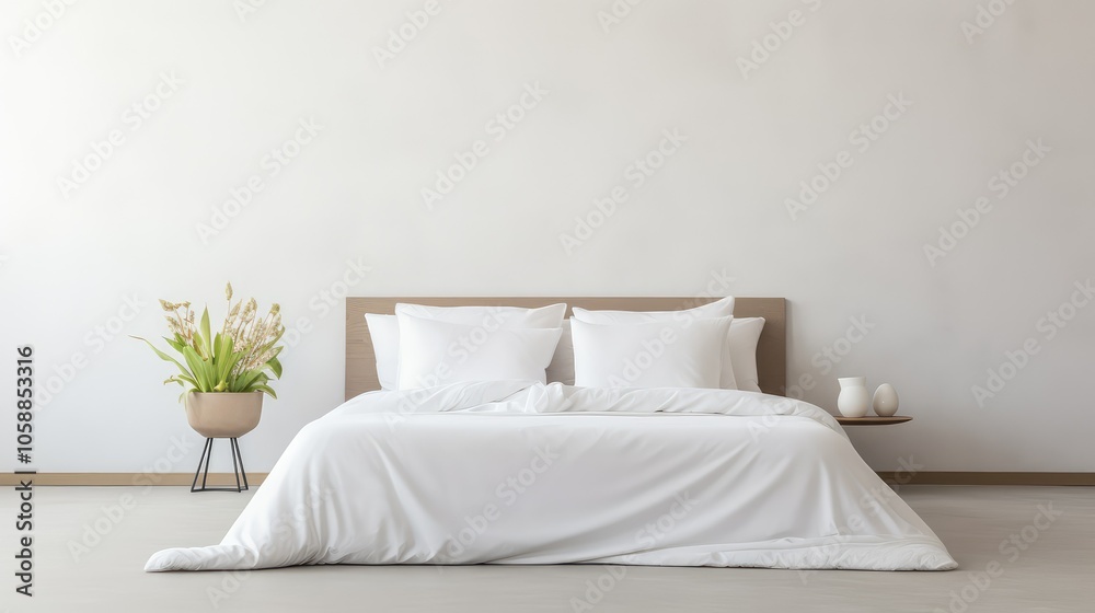 serene pillow on white serene pillow on white