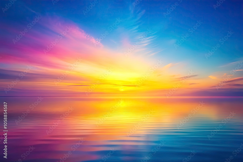 Dreamy Gradient Serenity in Minimalist Art Dreamy Gradient Serenity in Minimalist Art