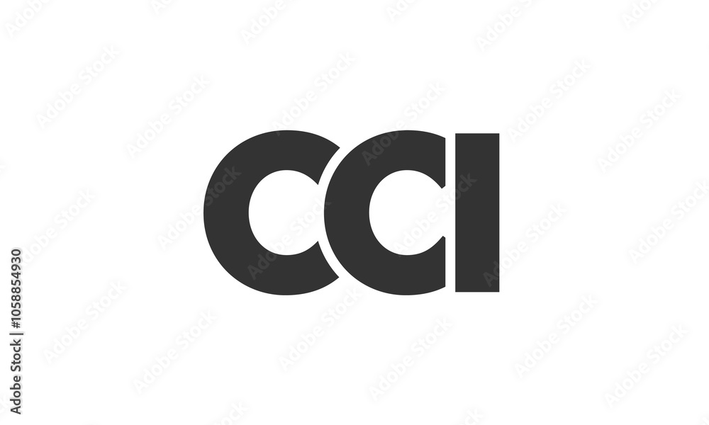 CCI logo design template with strong and modern bold text. Initial based vector logotype featuring simple and minimal typography. Trendy company identity. CCI logo design template with strong and modern bold text. Initial based vector logotype featuring simple and minimal typography. Trendy company identity.