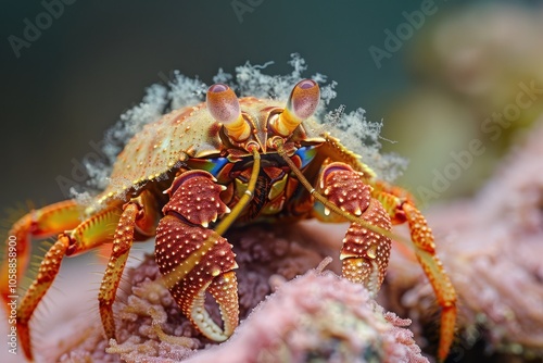 Hairy crab Hermit crab