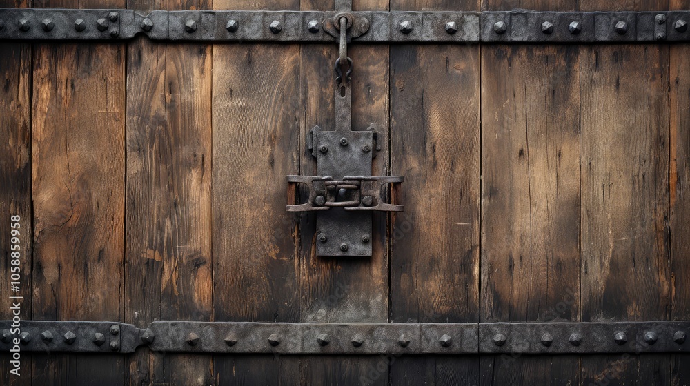 door wood metal door wood metal